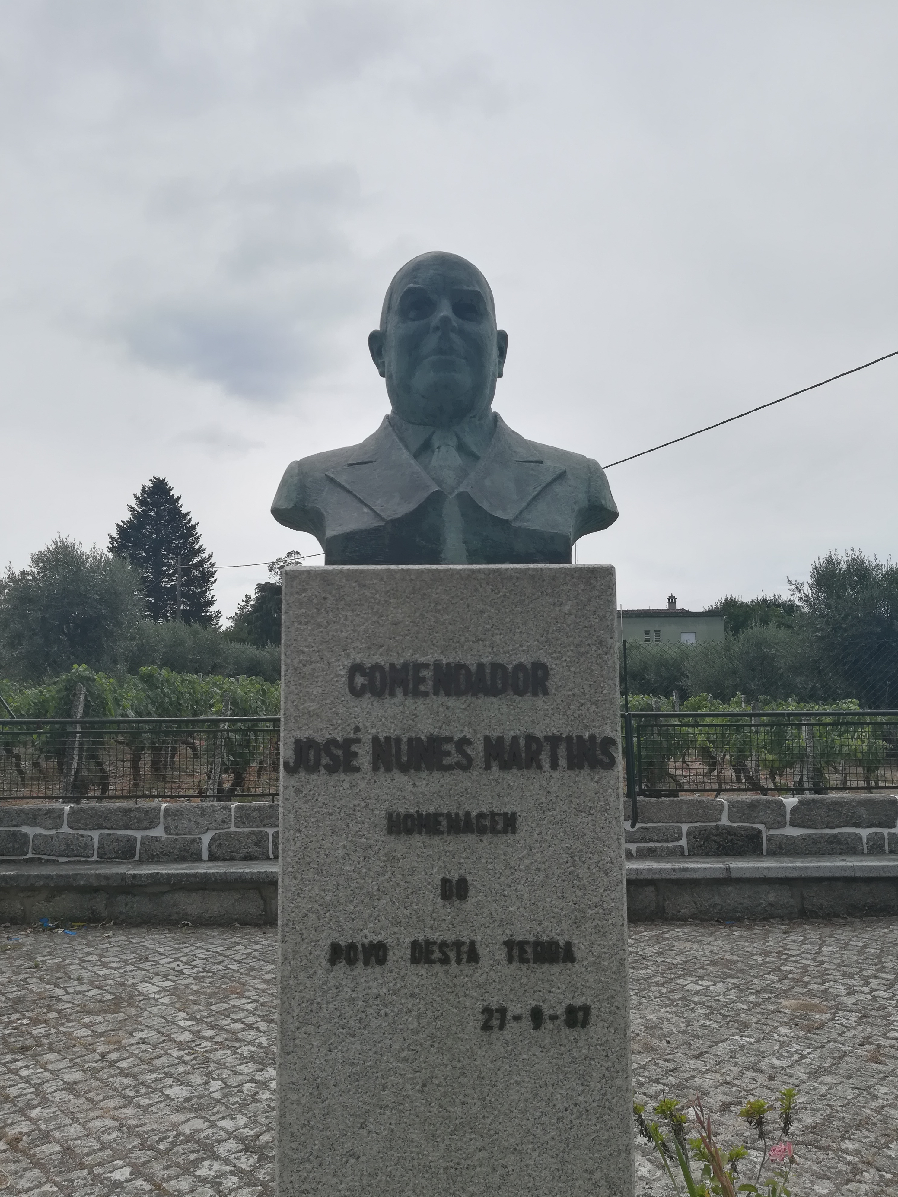 Busto do Comendador José Nunes Martins