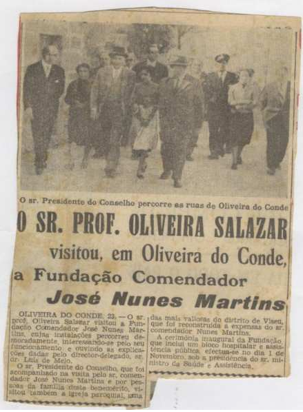 Comendador José Nunes Martins e Oliveira Salazar