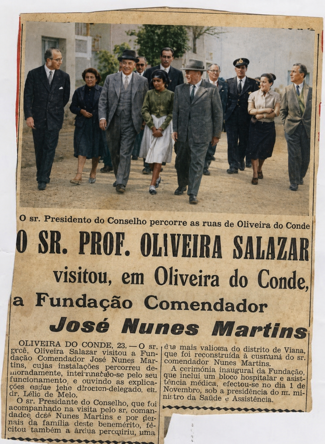 Comendador José Nunes Martins e Oliveira Salazar