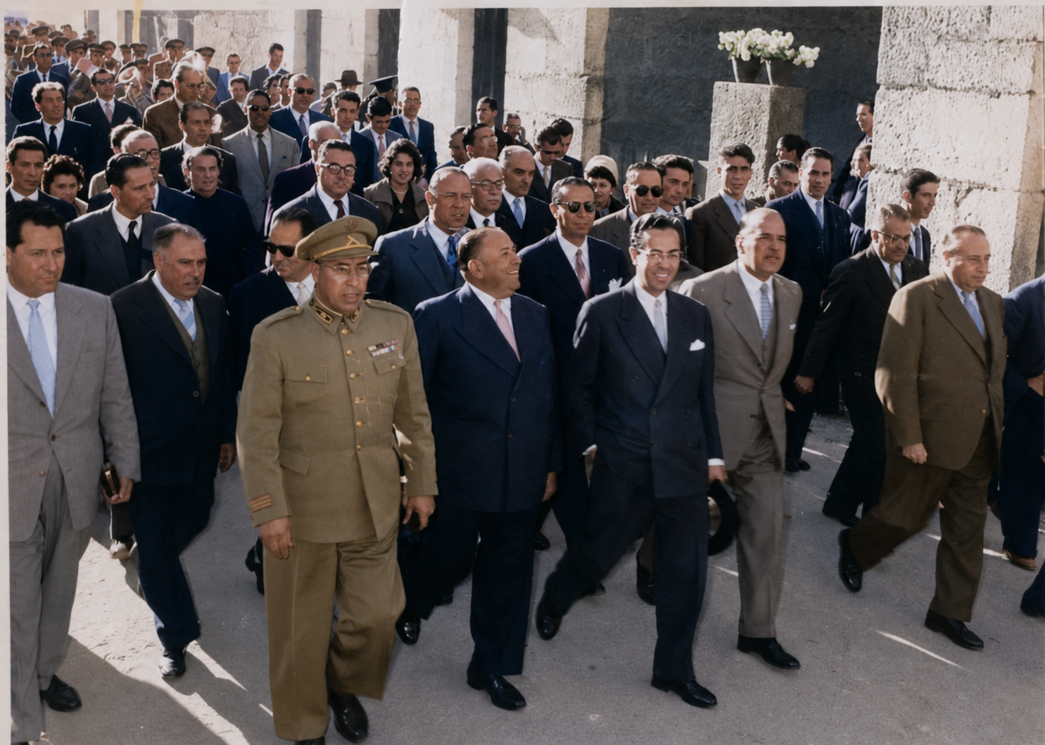 Comendador na Inauguração da Fundação José Nunes Martins, 1958