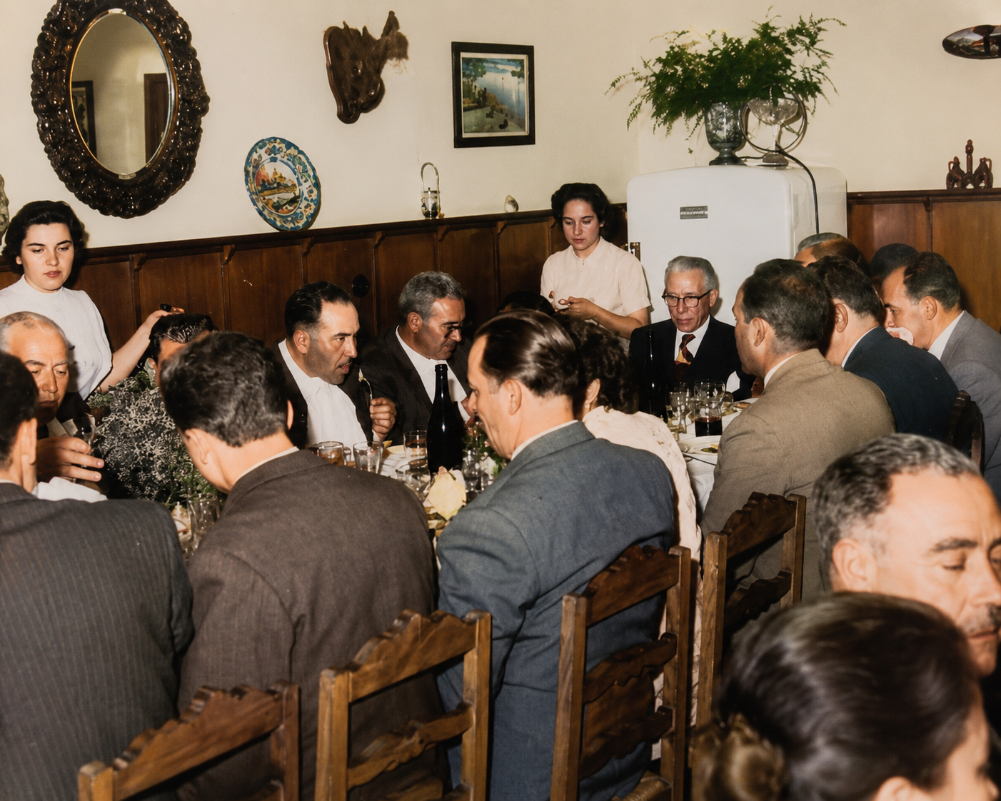 Inauguração da Fundação José Nunes Martins, 1958